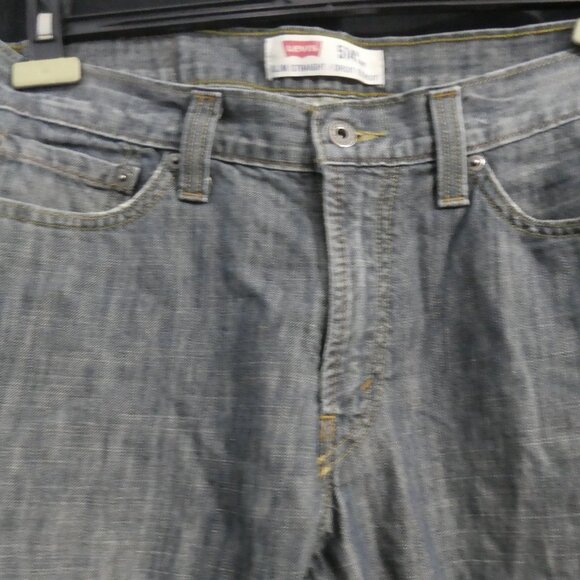 LEVI'S 514 JEANS - Slim Straight | 32 x 30 | Classic Blue Demin Jeans - Picture 4 of 16